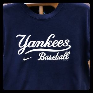 Nike SS T Yankees Baseball XL Navy Bl NY-Sleeve